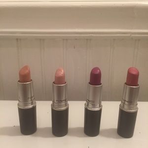 RESERVED MAC pink lipsticks
