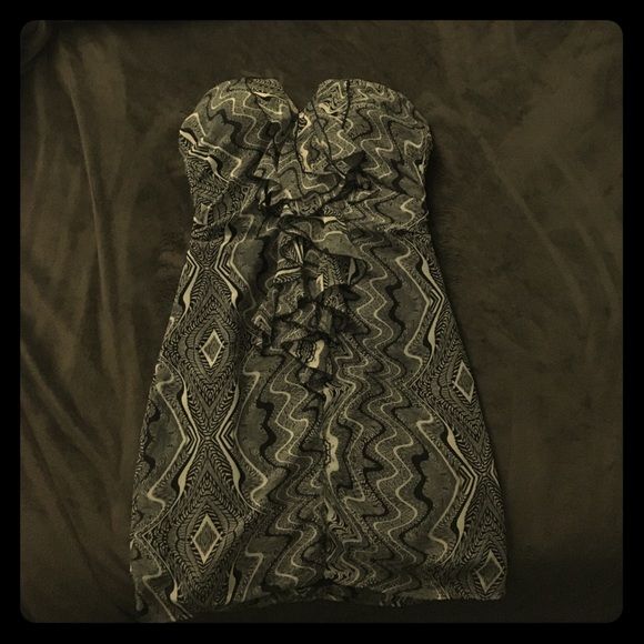 Guess print club dress