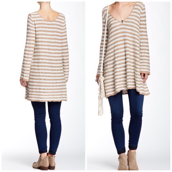 Free People Sweaters - Free people striped sweater
