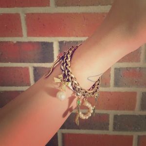 Betsey Johnson Tea Party Charm Bracelet