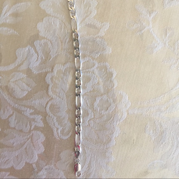7" 925 Silver Bracelet - free jewelry box