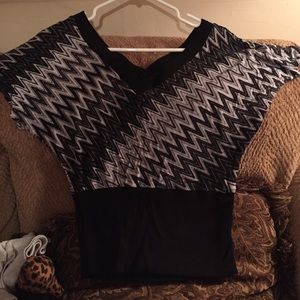 Chevron patterned shirt