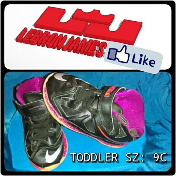 LEBRON JAMES NIKE'S SZ: 9C TODDLER