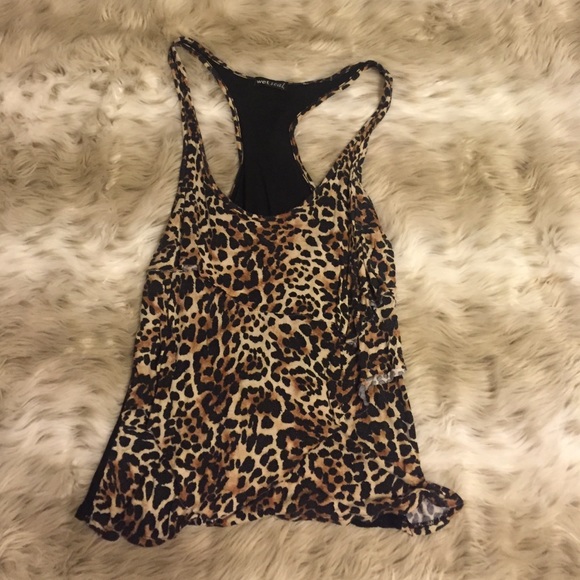 Cheetah print tank - Picture 1 of 1