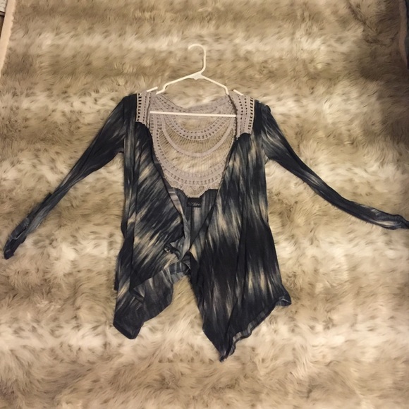 Buckle grey/back cardigan - Picture 1 of 1
