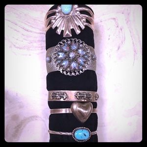 Silver cuffs
