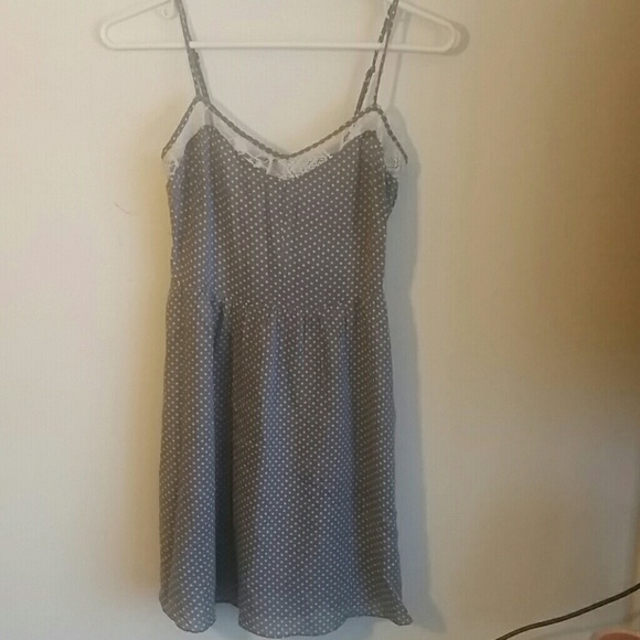 A Forever 21 polka dot lace dress