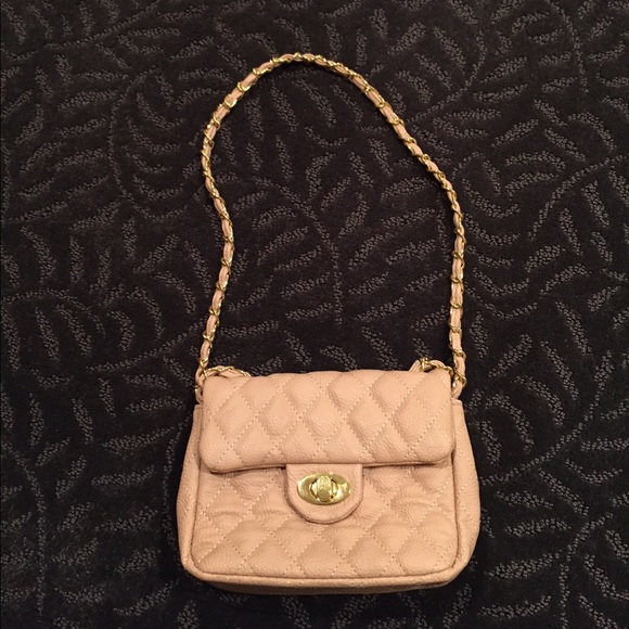 Evening mini nude crossbody
