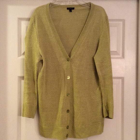 Talbots linen sweater