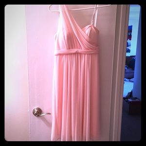 Chiffon One-Shoulder Dress
