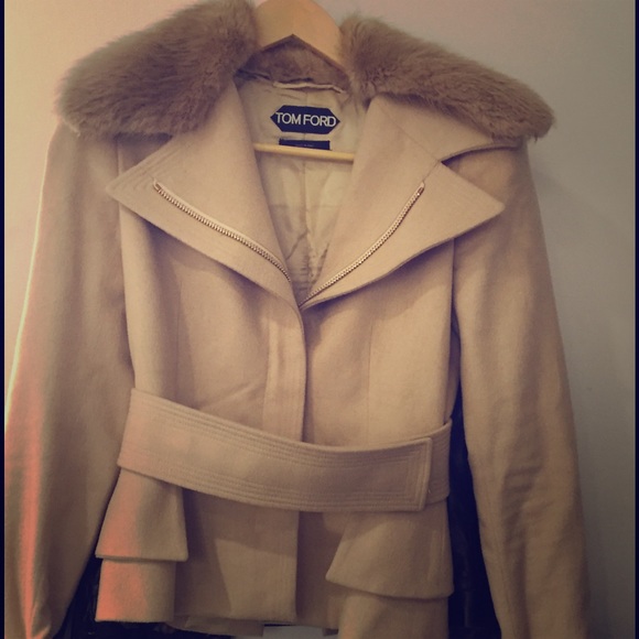 Tom Ford Jacket with Fur Collar - w tags ($2,200)
