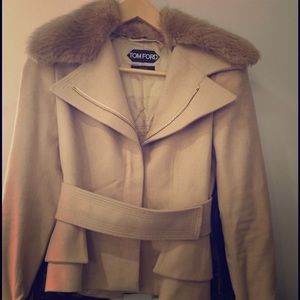 Tom Ford Jacket with Fur Collar - w tags ($2,200)