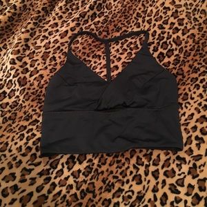 Lululemon black sports bra