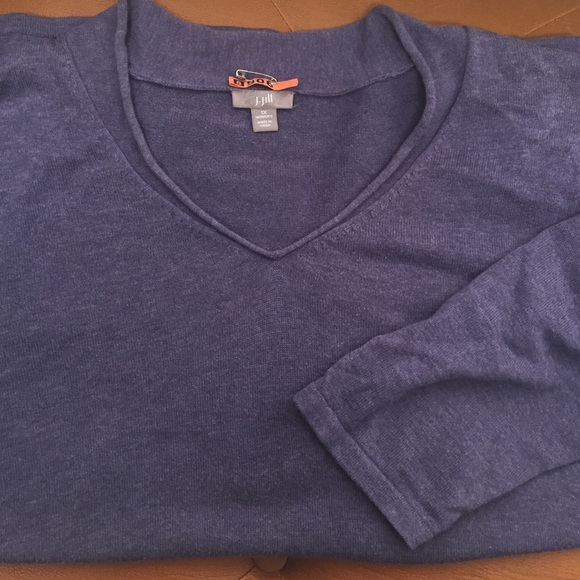 J Jill Lavender Sweater