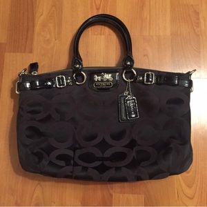 💠Black Madison Coach Purse