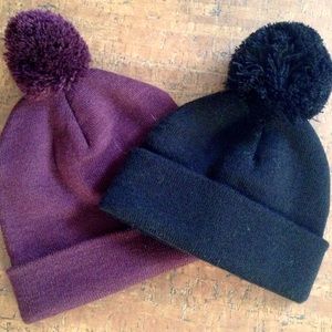 Two ASOS Beanie Winter Hats NWOT