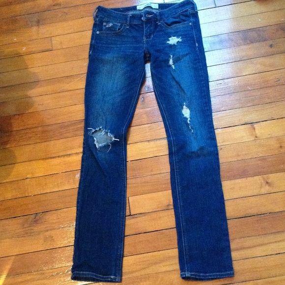 Distressed Hollister Skinny Jeans