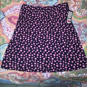 Soda blu side zip skirt