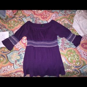 NEW purple top