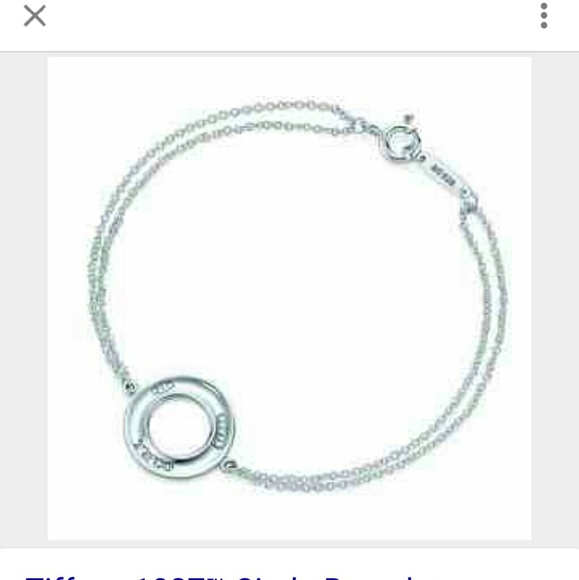 Auth Tiffany 1837 circle Bracelet