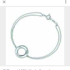 Auth Tiffany 1837 circle Bracelet