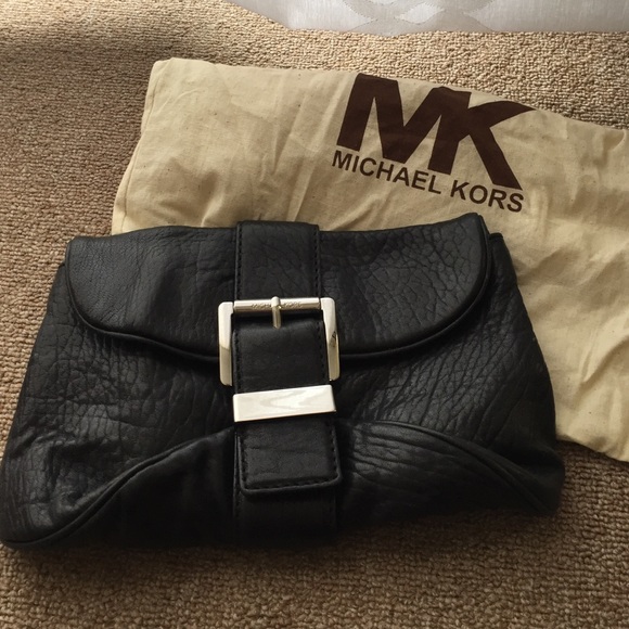 Michael kors black clutch