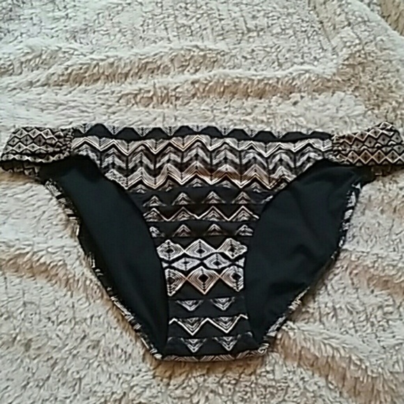 Red Carter bathing suit bottoms