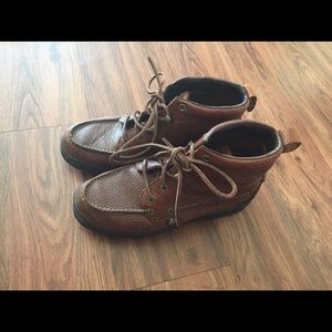 1990s Grunge Vintage Leather Boots