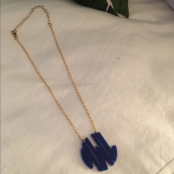 MWL acrylic initial necklace!
