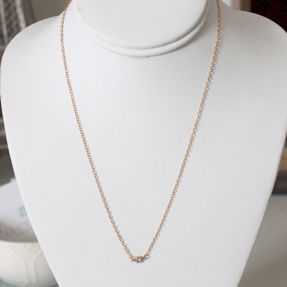 Mini Starlight Necklace || Cubic Zirconia - Picture 4 of 4