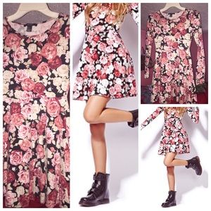 Long Sleeve Floral Dress