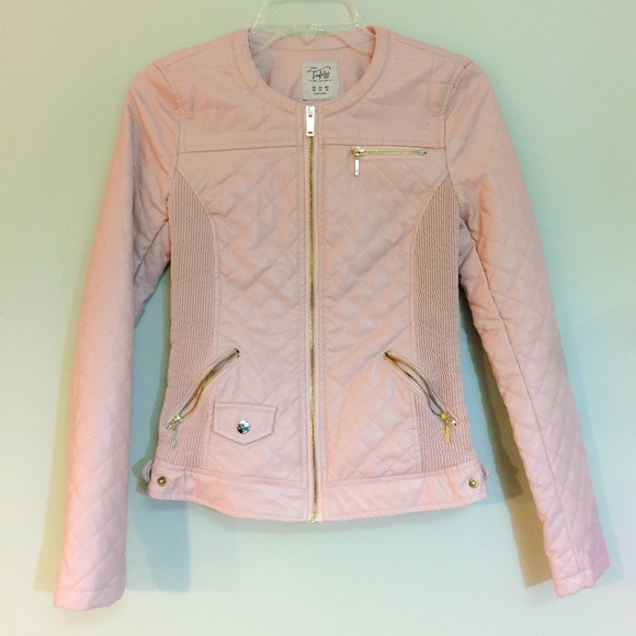 Zara faux leather jacket