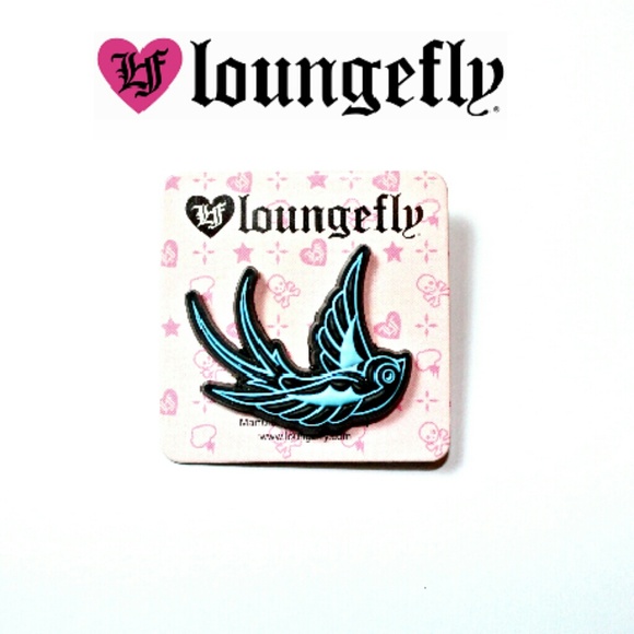 Loungefly swallow pin/brooch