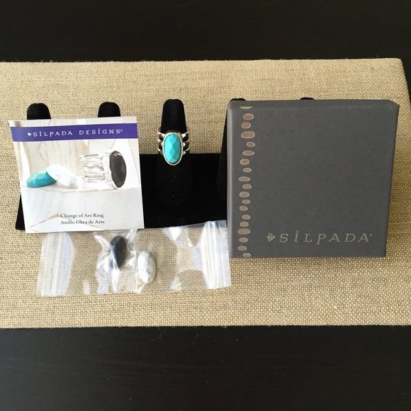 Silpada Change of Art Ring