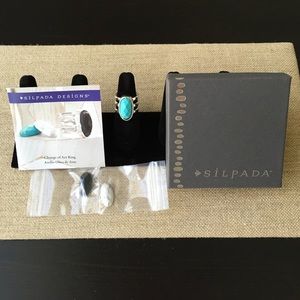 Silpada Change of Art Ring