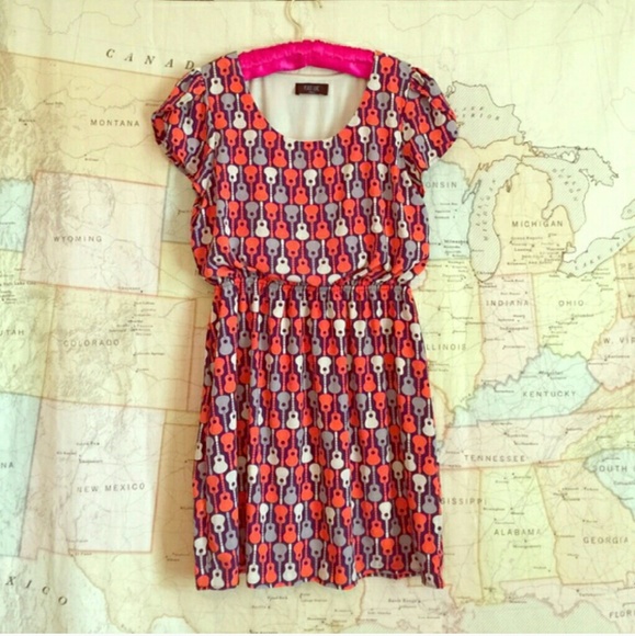 Guitar Dress from Modcloth size Large