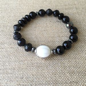 Silpada Blackboard Stretch Bracelet