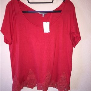 Open back shirt