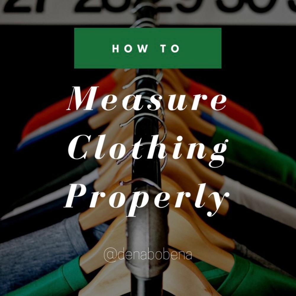 👗How To Measure Clothing Properly💋