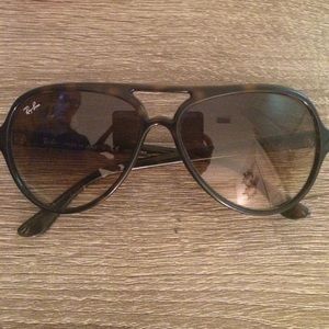 Ray ban plastic aviators