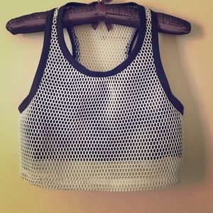 Mesh Crop Top