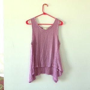 Flowy Purple Tank