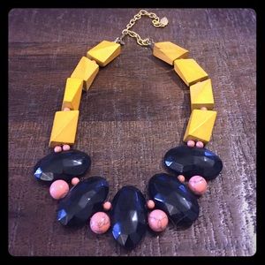 Colorful chunky necklace from Anthropologie