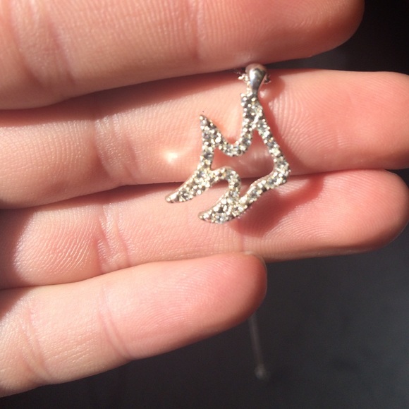 Crystal Angelfish Necklace