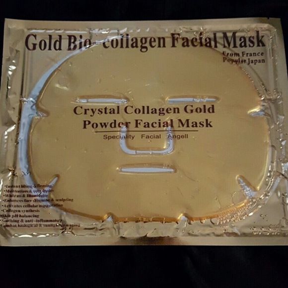 Gold collagen face mask bundle