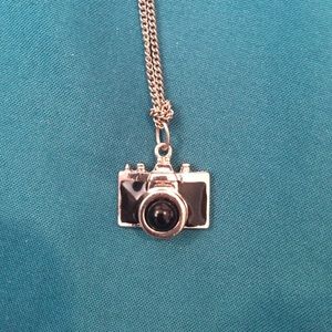 Black Camera Necklace