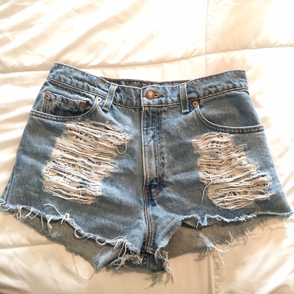 Restored vintage Levi shorts