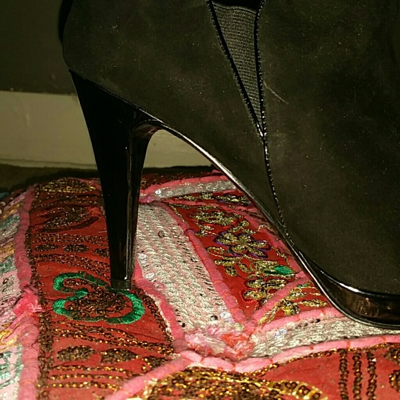 Ultra Suede Booties - Picture 2 of 4