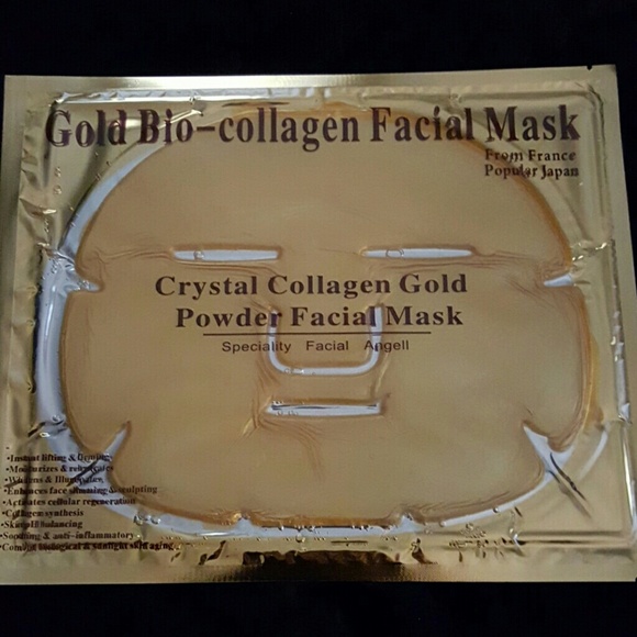 Gold collagen face mask bundle