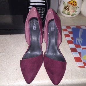 Cute maroon heels for casual wearing